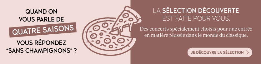 Quand on vous parle de quatre saisons, vous répondez 