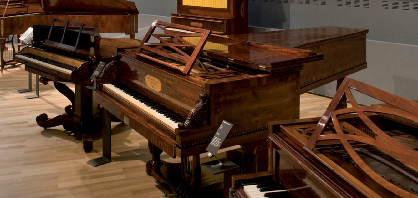 Photo de pianos du Musée