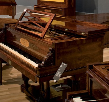 Photo de pianos du Musée