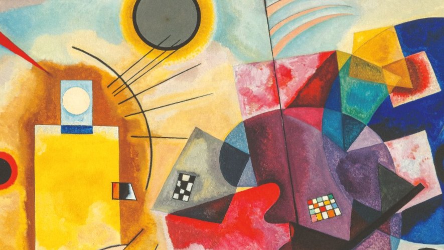Vassily Kandinsky, Jaune-rouge-bleu, 1925, Paris