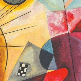Vassily Kandinsky, Jaune-rouge-bleu, 1925, Paris